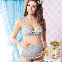 缪尚防下垂纯棉孕妇内衣<em>带钢圈哺乳文胸</em> 有钢