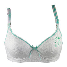 怡兰芬纯棉薄款少女聚拢<em>文胸</em>收副乳<em>C杯胸罩</em> 大