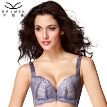 卡<em>依曼</em>上薄下厚深V<em>女士</em>聚拢调整型性感蕾丝少