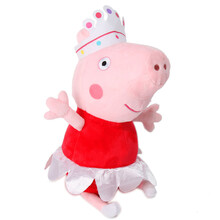 新款peppa pig毛绒玩具 猪<em>粉红猪小妹</em>公仔 娃娃
