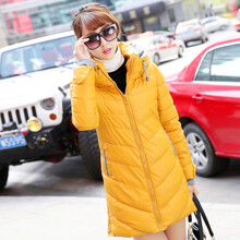 <em>美分</em>美秒 <em>女士</em>棉服冬装新款韩版女装中长款连