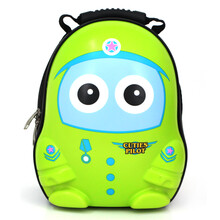 靡英国cuties儿童书包机器人书包绿色航天员红