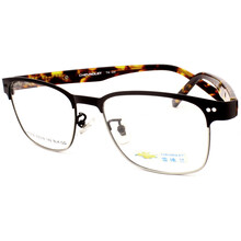 雪佛兰时尚金属板材配镜片近视框架防辐射眼镜