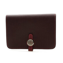 <em>Hermes</em> <em>爱马仕 女士</em>钱包 DOGON PM TAURIL