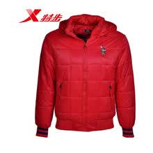 <em>特步</em>男装正品棉服冬季新款厚棉衣<em>男款</em>运动<em>外套</em>