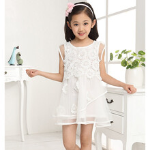 朗诚 2014夏装新款<em>女童</em>短袖<em>雪纺</em>韩版<em>连衣裙</em>无