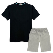 初己 纯色空白短袖t恤 <em>加肥</em>加大码<em>特大</em>号男式套