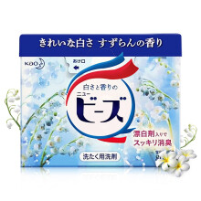 花王（KAO）铃兰香净白护色洗衣粉不含荧光剂衣物清洁剂去异味日本原装进口