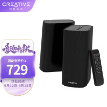 PLUS会员：CREATIVE 创新 T100 无线蓝牙5.0桌面音箱 黑色639元
