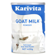 佳乳达(Karivita)新西兰进口原装全脂纯羊奶粉成人女士学生儿童孕妇青少年中老年高钙无添加蔗糖 400g