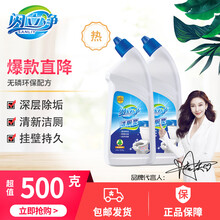 閃立凈（Sanliy）閃立凈潔廁靈除垢去味抑菌馬桶清潔劑衛(wèi)生間廁所除味潔廁劑清香型 2瓶