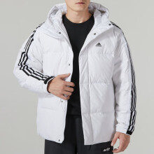 阿迪达斯 （adidas） 羽绒服男装冬季防风御寒户外运动服轻薄夹克休闲保暖外套 IT8731白色 S