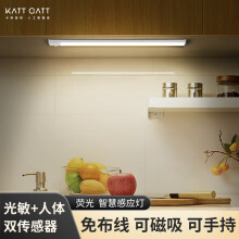 卡特加特卡特加特智能橱柜小夜灯智能感应灯三色可调灯光免布线充电款 20CM充电款