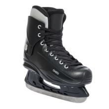迪卡侬成人冰刀鞋冰球鞋男女通用花样滑冰溜冰鞋保暖舒适黑色42-2367641