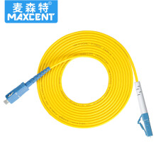 麦森特（MAXCENT）光纤跳线LC-SC插口3米单模单芯电信级