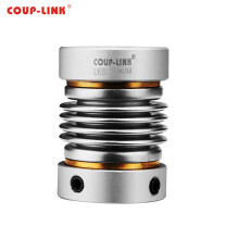 COUP-LINK 卡普菱 波纹管轴器 LK6-40(40X51) 铝合金联轴器 定位螺丝固定波纹管联轴器
