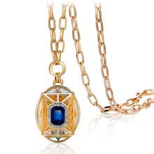 卡洛美饰品 水晶<em>挂链</em>衣服配饰装饰项链女 韩国