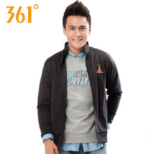 361度正品男装上衣<em>短款开衫</em>外套男卫衣 FF10