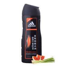 Adidas阿迪达斯男士洗发水400ml 控油止痒去