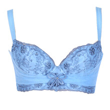 内衣 2013春夏新款波洛克大胸3/4<em>薄罩杯文胸</em> 