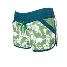 ZOKE海边度假沙滩裤<em>女</em>速干潮<em>时尚</em>休闲<em>花短裤</em>