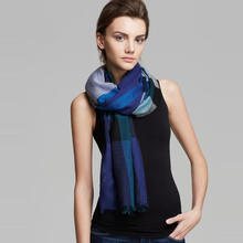 巴宝莉 BURBERRY <em>女式围巾</em> Bright Sapphire 