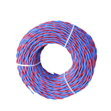 远东电缆 RVS 2*2.52芯红/蓝铜芯双绞软电线 100米【有货期非质量问题不退换】