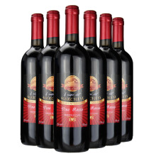 意大利原瓶 进口马特思干红葡萄酒750ml*6支装