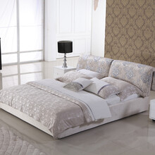 尼尔诗帝 布艺床 双人床 物流自提 1800*2000床