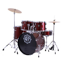 迈斯 MES Q7 爵士鼓 架子鼓 套鼓 酒红色(CR)