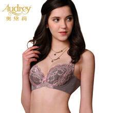 奥黛莉Audrey蕾丝<em>聚拢文胸</em> 侧边<em>加宽</em>上托调整
