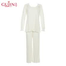 <em>古今</em>GUJIN 莫代尔<em>加棉</em>舒适 韩式家居服套装女