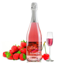 西班牙原瓶进口 爱之湾粉红甜型起泡酒6度750