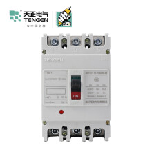 天正电气TGM1-63 50KA热磁式10A 3P手动固定式400VAC 01040072029配电保护塑壳断路器