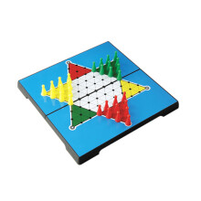 友邦（UB）中国跳棋 磁性折叠 经典游戏棋聚会娱乐棋类亲子游戏 2614(圆角款)
