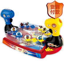 猪猪侠 变身小英雄射击机 桌面射击盘 对战盘弹