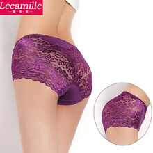 爆款性感蕾丝女士<em>内裤</em>竹纤维<em>莫代尔女式内裤</em>4