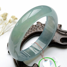 G366果敢翡翠 58.2清莹水灵富贵吉祥冰种