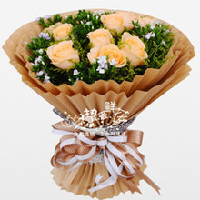 挚爱此生 同城玫瑰花鲜花速递配送青岛长沙吉