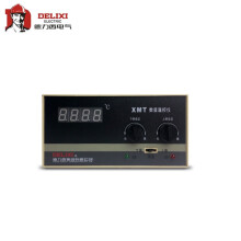 德力西电气 数字温度指示调节仪；XMT-122 PT100  -50-100℃
