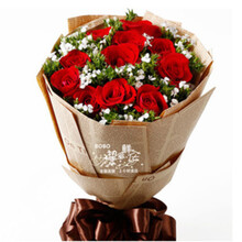 挚爱此生 同城玫瑰花鲜花速递配送青岛长沙吉