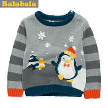 <em>巴拉巴拉balabala</em>童装男幼童<em>毛衣儿童</em>冬装男童