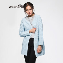 艾格 ES 秋季 两件套镶钻字母<em>针织开衫</em>140316