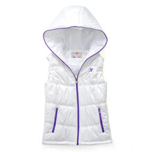 特步xtep运动服棉服 保暖<em>女马甲</em>特步女装9889