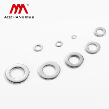 奥展实业（AOZHAN）奥峰牌DIN125-304不锈钢标准型平垫片垫圈M3-M30系列 φ3*0.5(2公斤/盒)