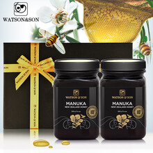 沃森 麦卢卡蜂蜜MGS10+500g\/瓶*2瓶礼盒装 新