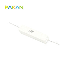 PAKAN 10W 水泥电阻 陶瓷电阻 5% 卧式水泥电阻 10W 5R/5欧  (1只)