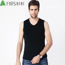 杉杉正品 加绒蓄热<em>男士保暖背心</em>秋冬新款上装