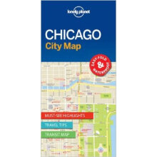 Lonely Planet Chicago City Map (Travel Guide)