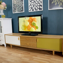 惟创 木质电视柜 时尚个性多色电视柜 带储物功
